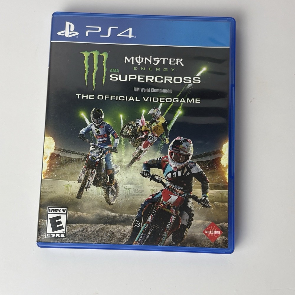 Monster Energy Supercross: The Official Videogame (Sony PlayStation 4, 2018)